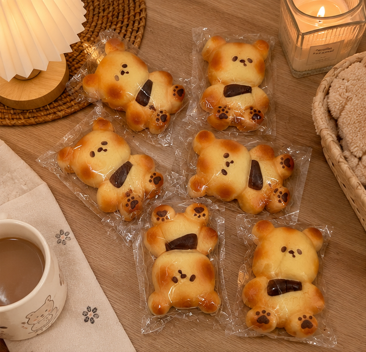 🧸 Honey Bear Bun Slow Rise Squishy