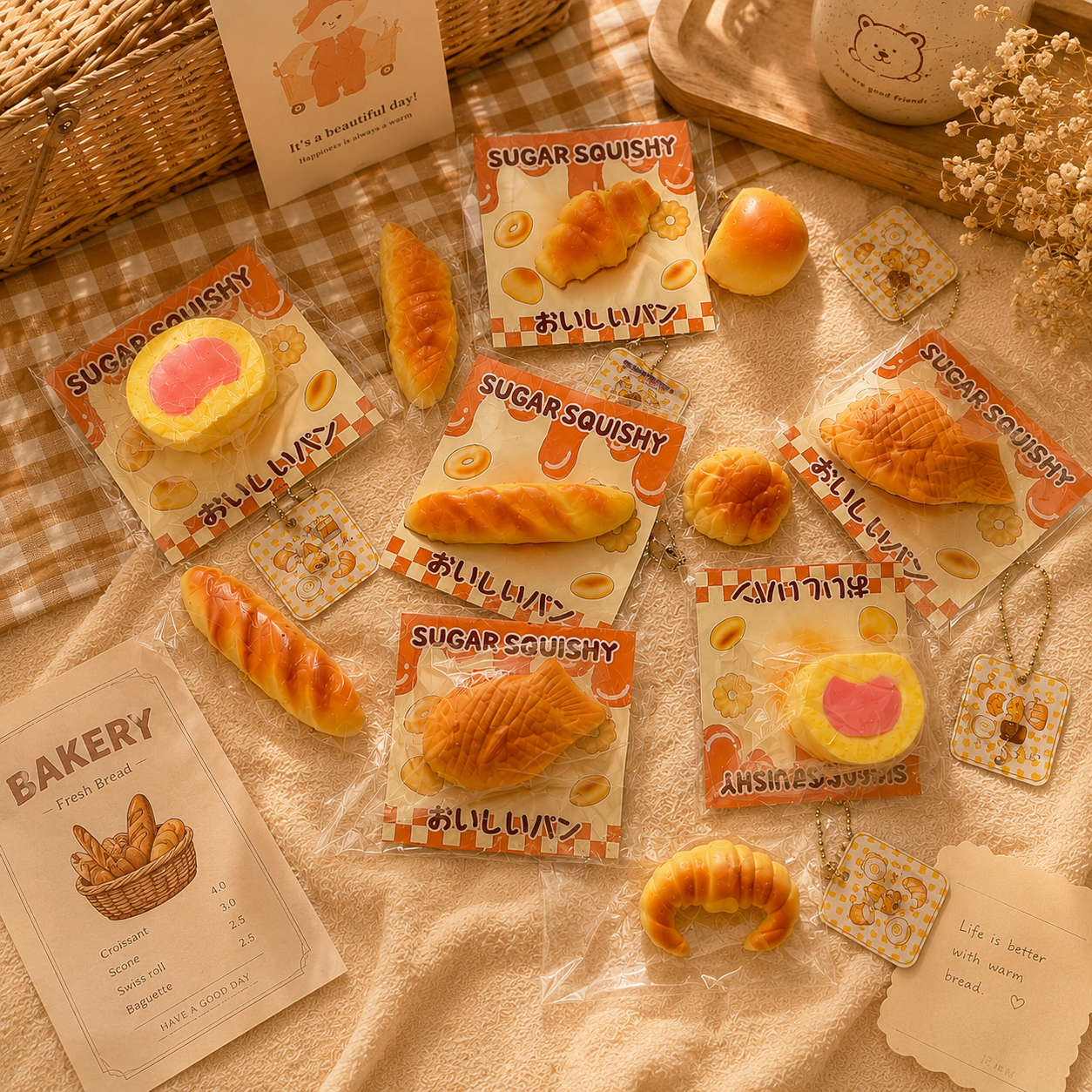 Mystery Bread Squishy🍞Random Pick